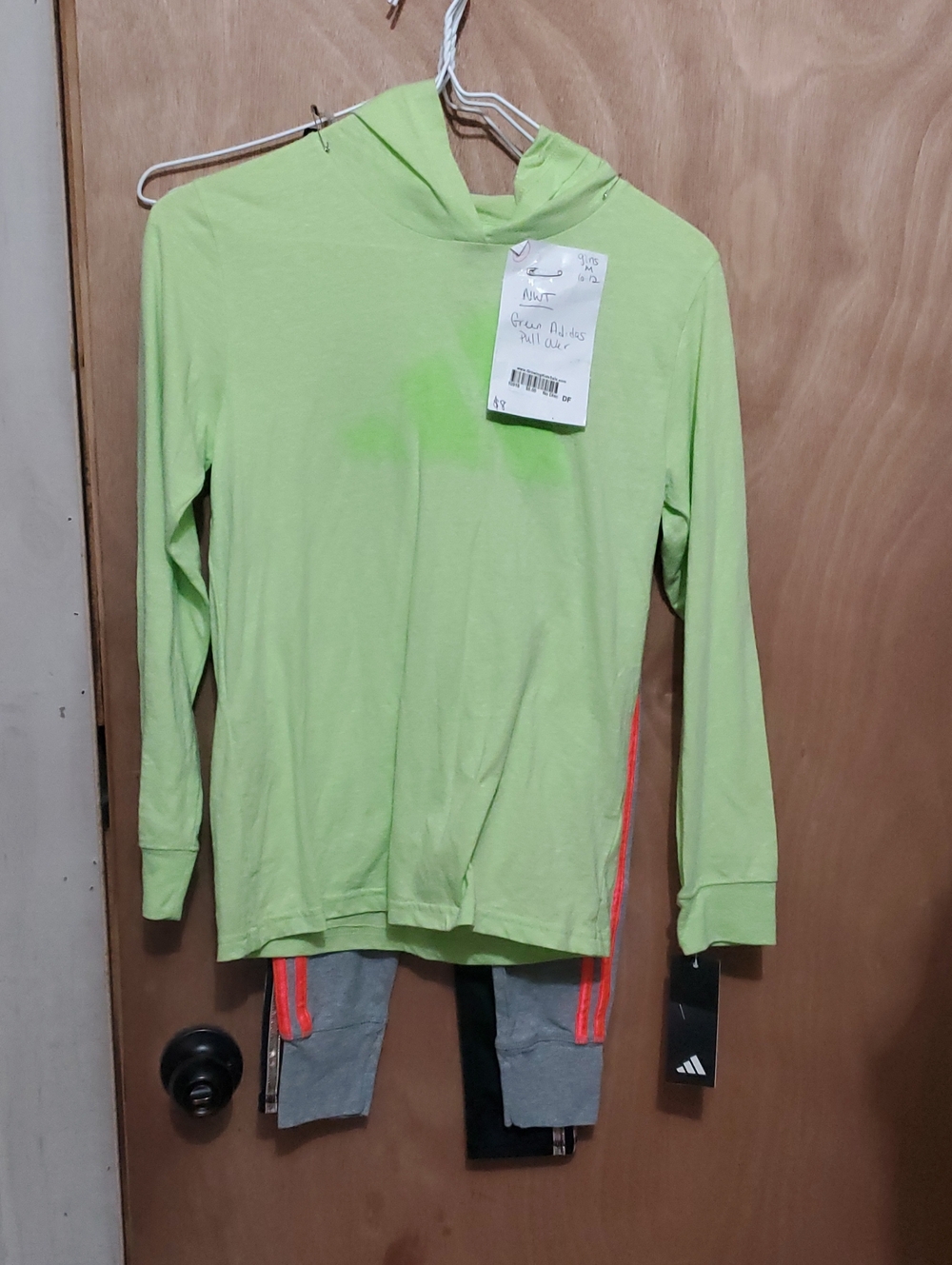 Girls 3 Piece Adidas Bundle 10/12